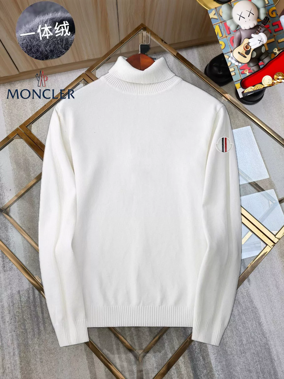 moncler sweaters manches longues pour homme s_12b1714